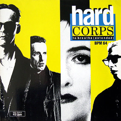 Hard Corps â€˜To Breatheâ€™ West German 12â€³ front sleeve design