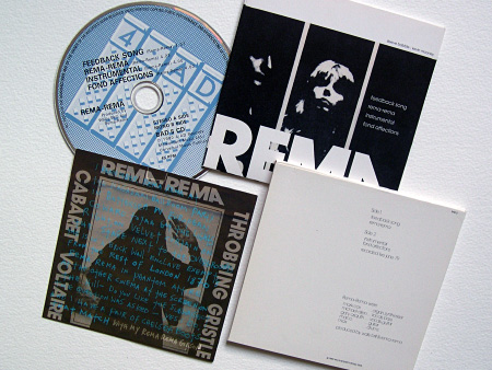 ob-rema-cd-bks 'Wheel In The Roses' CD EP - back cover, inner sleeve (back), insert (back) CD label