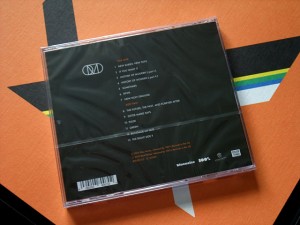 The CD of the album (rear)