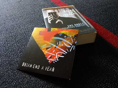 ob-eno-anee-F-6762-450 Brian Eno 'A Year...' French edition book and CD (fronts)