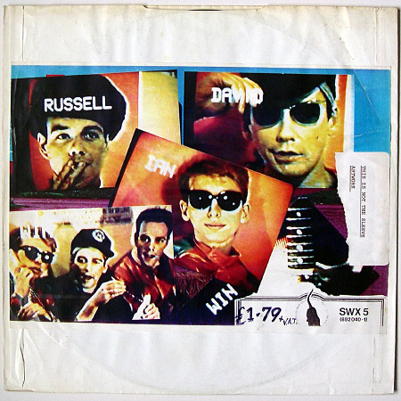 PO-WIN-UB-PR12F-4252-450 Win 'Unamerican Broadcasting' custom promo 12 inch single front sleeve design
