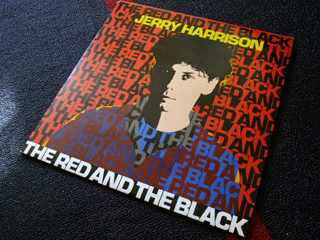 Jerry Harrison 'The Red and The Black' front cover