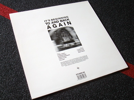 Wire 'IBTABA' LP back cover design