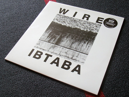 Wire 'IBTABA' LP front cover design