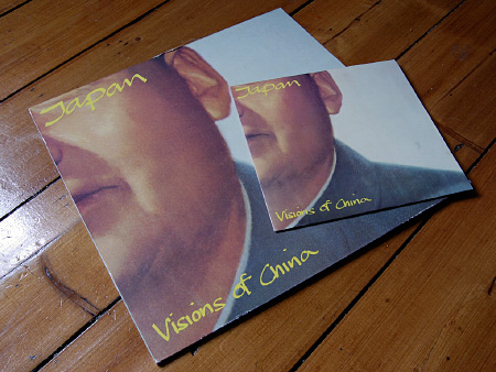 Japan 'Visions of China' 7 and 12 inch singles - front sleeves