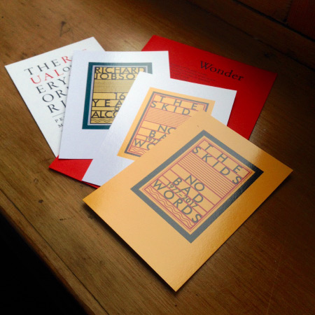 Richard Jobson 'No Bad Words 1977-2017' additional flyers included in the package