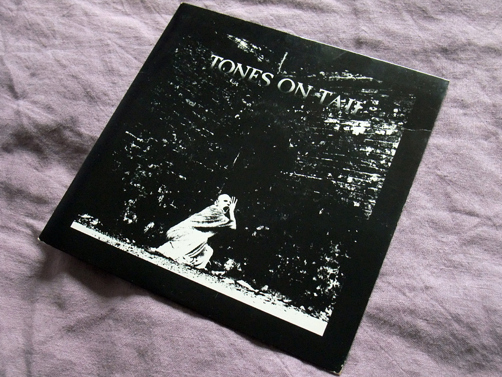 Tones On Tail - Burning Skies / OK This is The Pops 7 inch single front cover