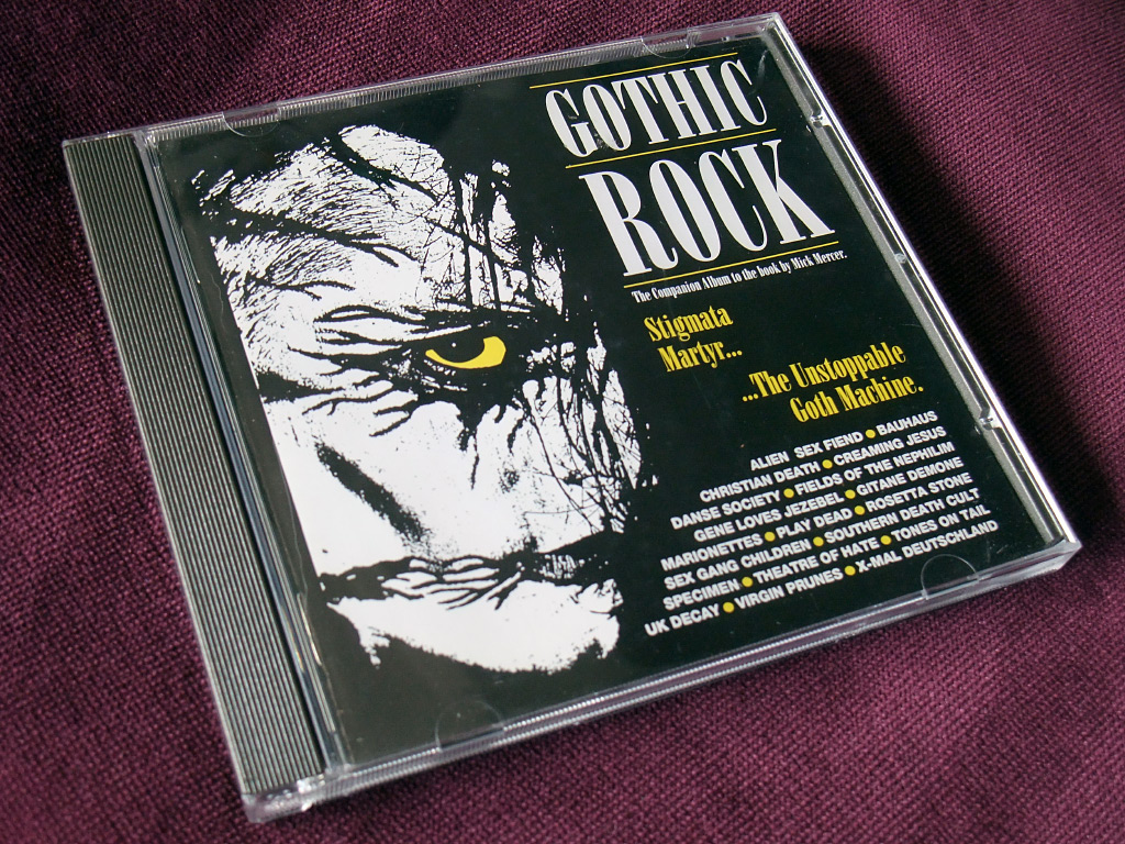 Gothic Rock compilation CD front cover