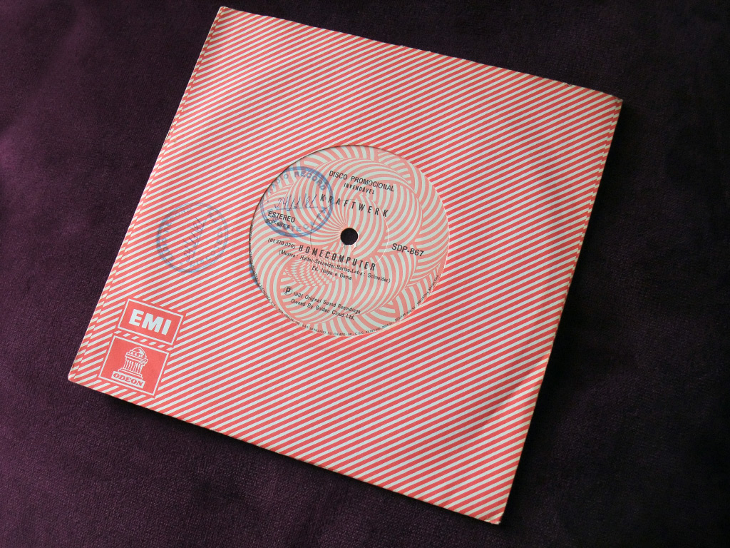 Kraftwerk – 'Home Computer' Promo 7″ (EMI Odeon SDP-867, 1981)