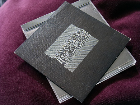 Joy Division 'Unknown Pleasures' original UK CD car carry case - front.