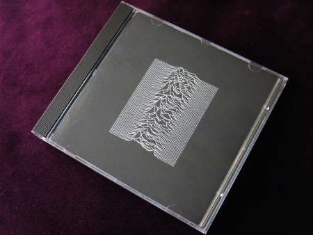 Joy Division 'Unknown Pleasures' original UK CD jewel case - front.