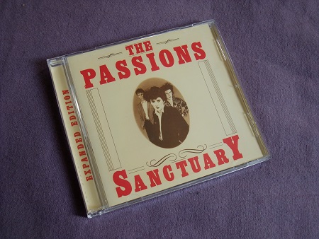 The Passions - Sanctuary CD front cover design