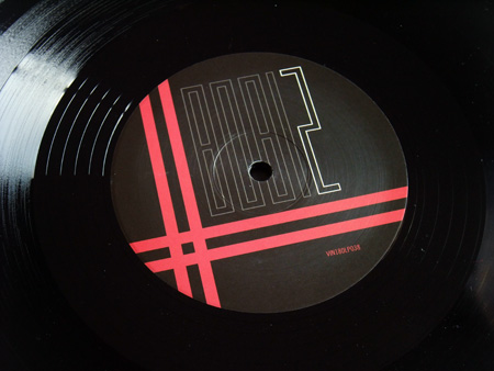 Gary Numan '80/81' Box Set - Disc 2 - 'Telekon' label side 1.