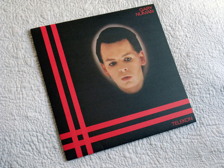 Gary Numan '80/81' Box Set - Disc 1 - 'Telekon' sleeve front cover.