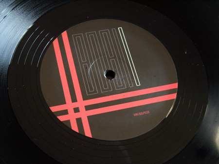 Gary Numan '80/81' Box Set - Disc 1 - 'Telekon' label side 1.