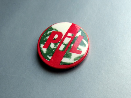 Public Image Ltd - Death Disco button badge, bought 1981