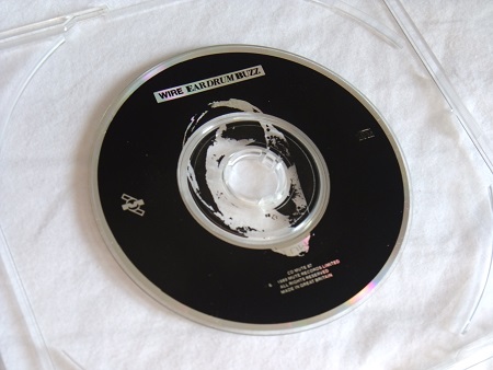 Wire - Eardrum Buzz UK CD single disc label