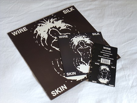 Wire - Silk Skin Paws - UK CD, 7" and 12" singles front covers