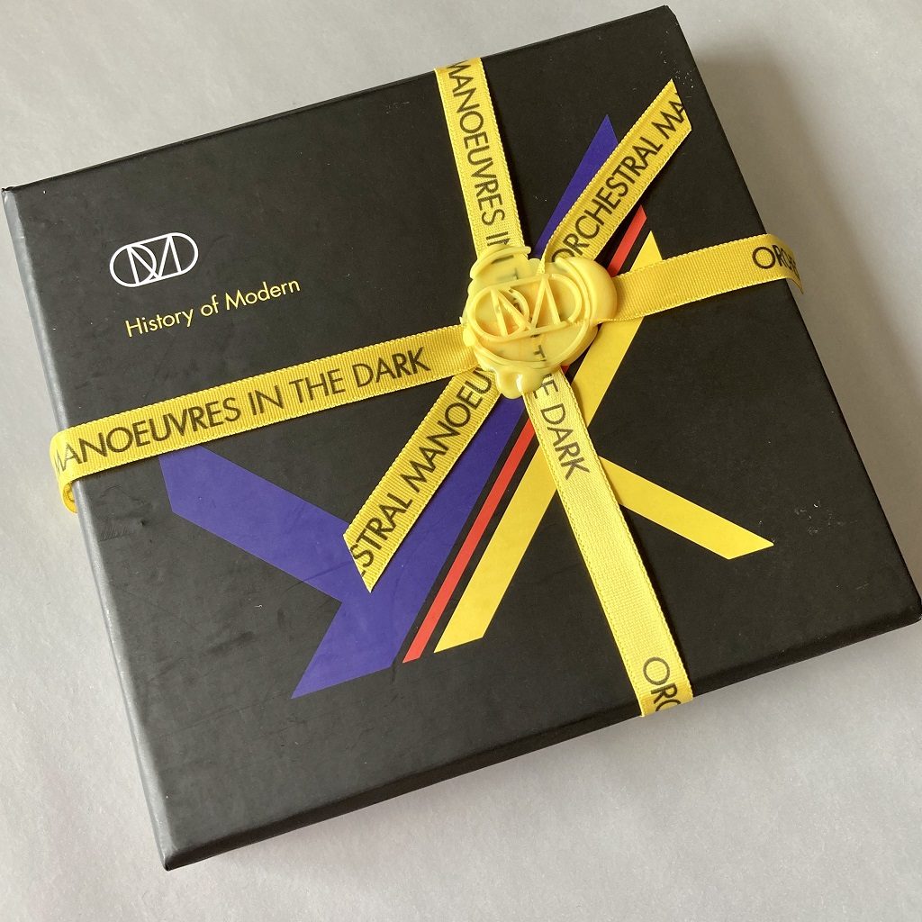 Orchestral Manoeuvres in the Dark (OMD) - 'History of Modern' limited edition CD/DVD boxed set - front case