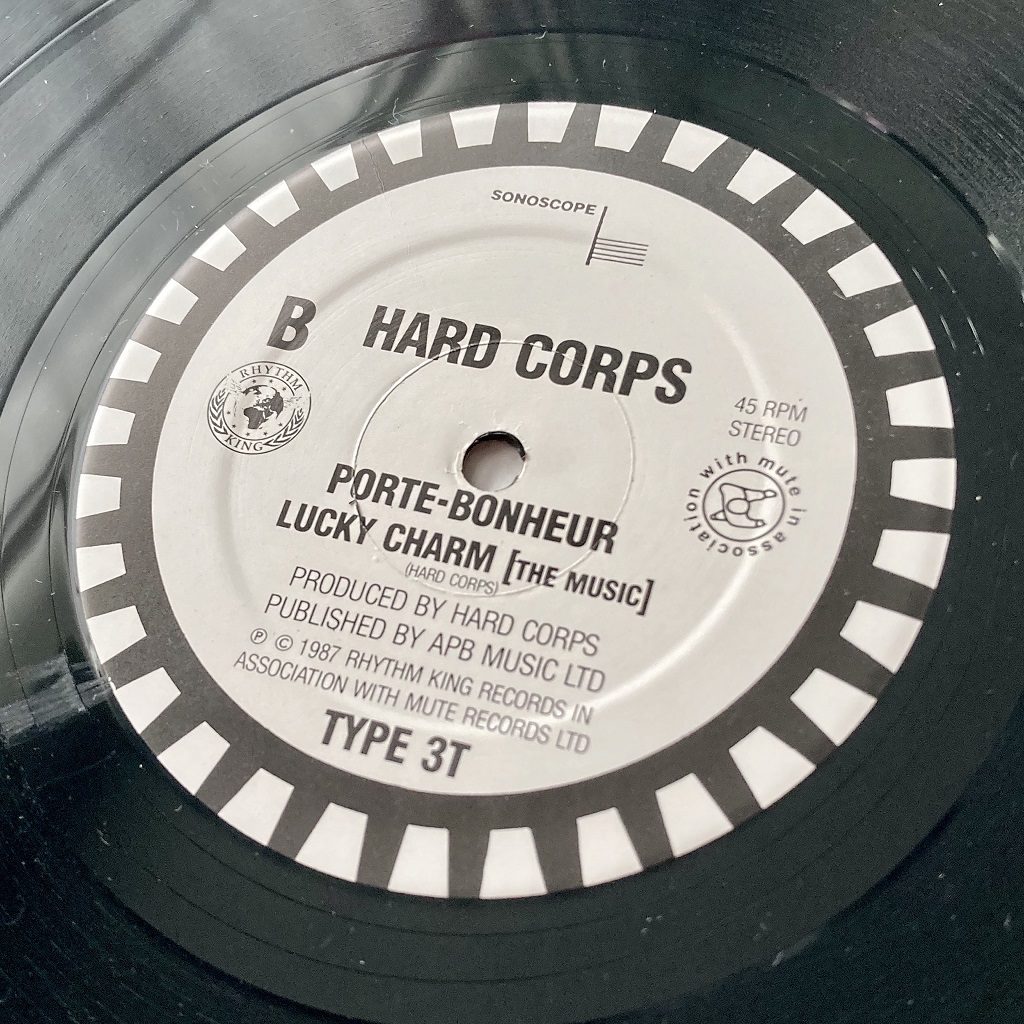 Hard Corps - Lucky Charm UK 12 inch single label B