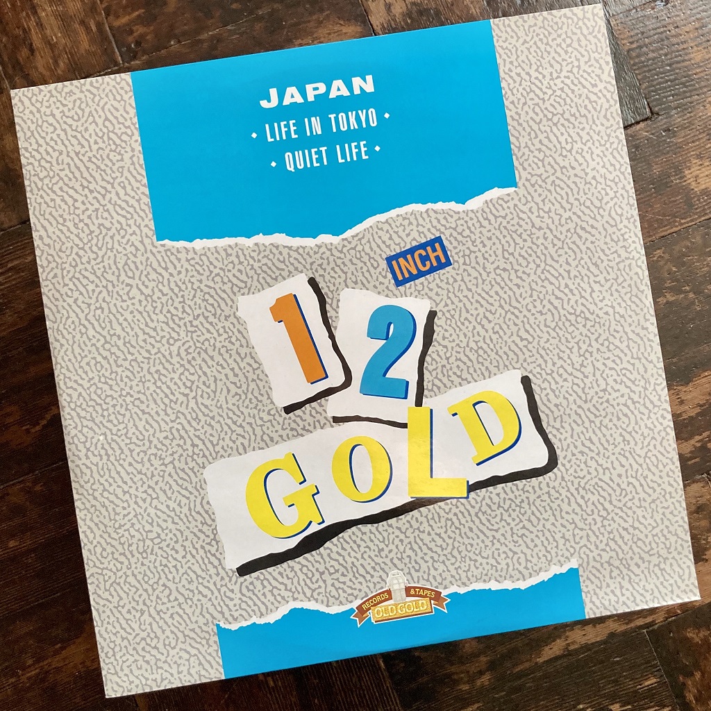 The 1987 Old Gold label 12" 'Life In Tokyo' / 'Quiet Life' release