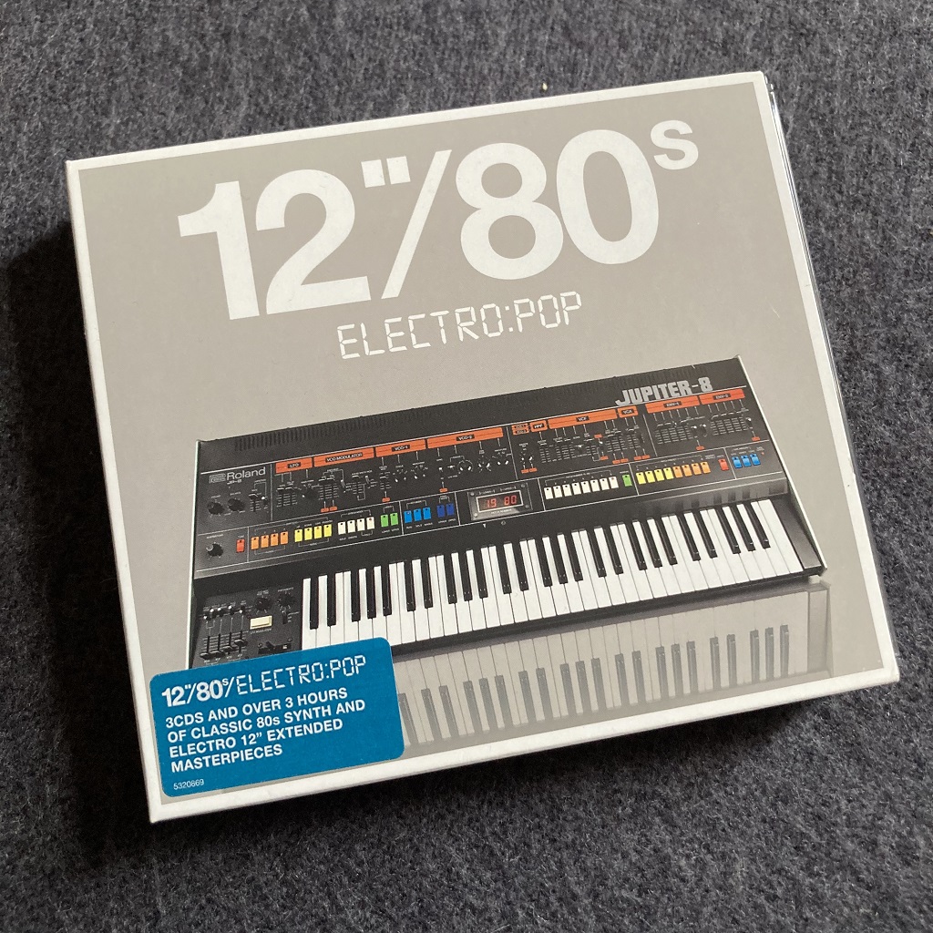 12"/80s Electrop:Pop compilation CD front cover