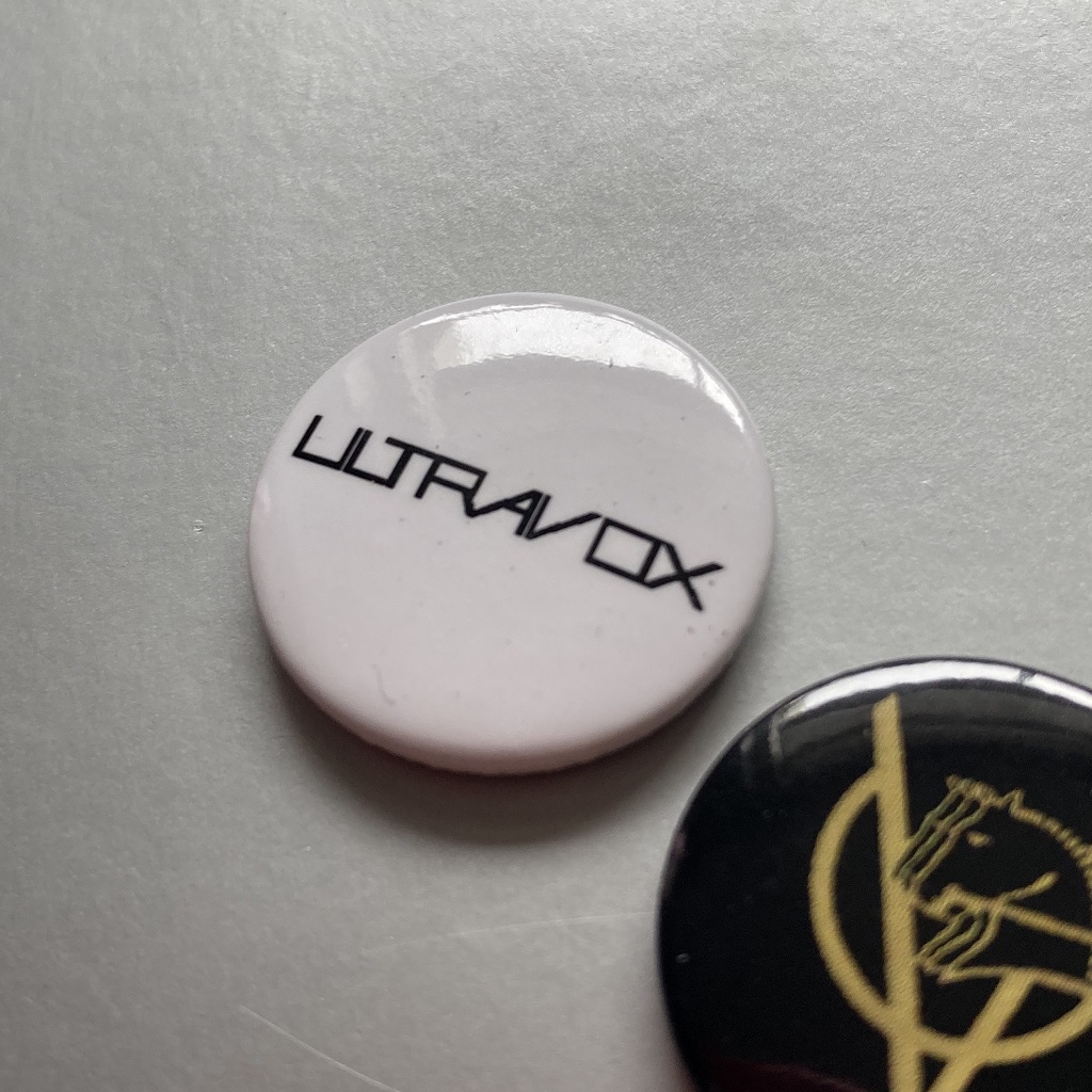 Ultravox 2009 'Return To Eden' button badge set - detail 1