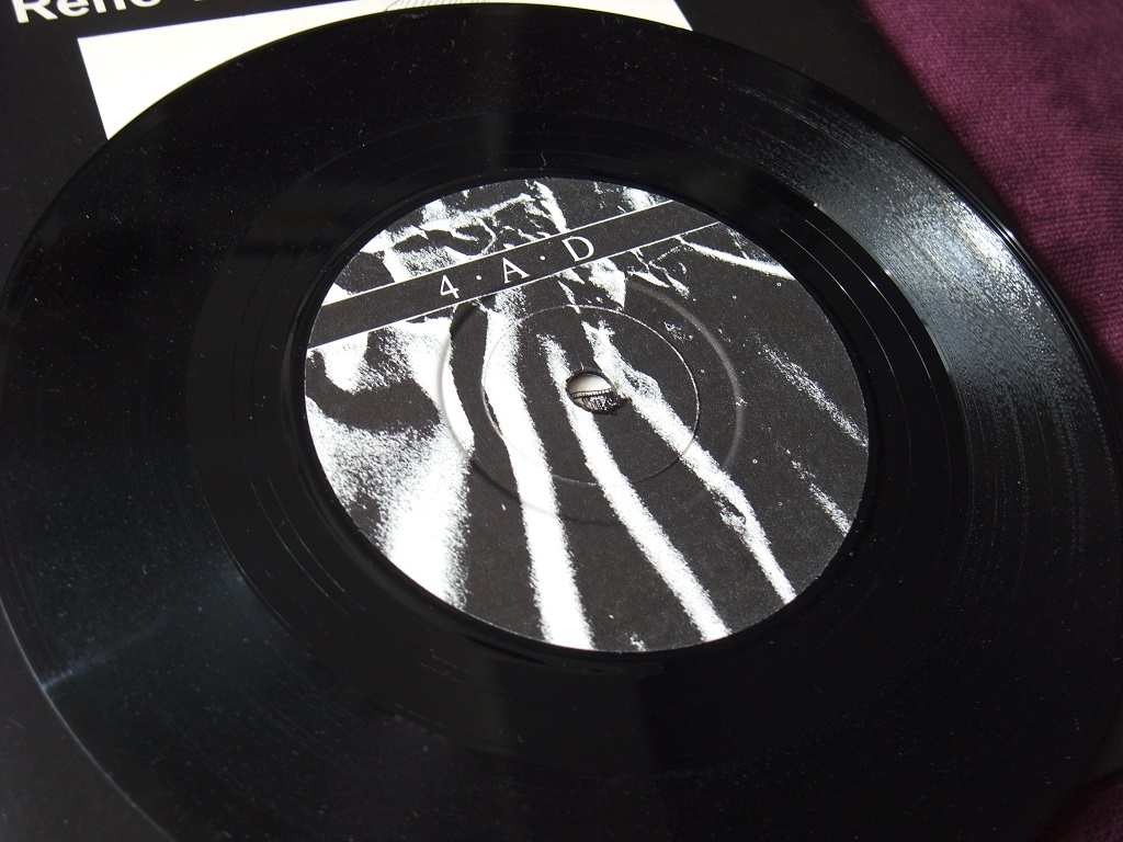 Rene Halkett and David Jay - 'Nothing' / 'Armour' 7" label side 1