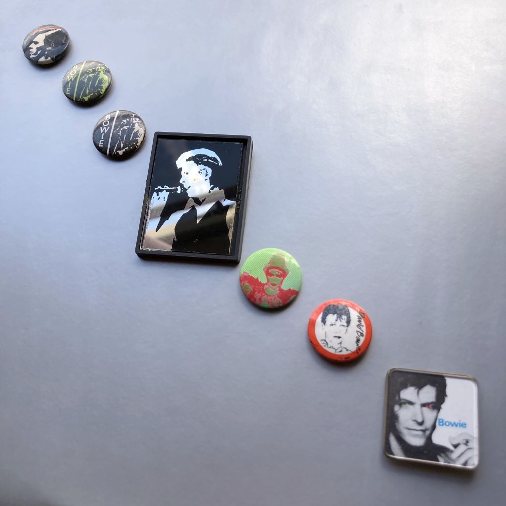 David Bowie button badge selection 2