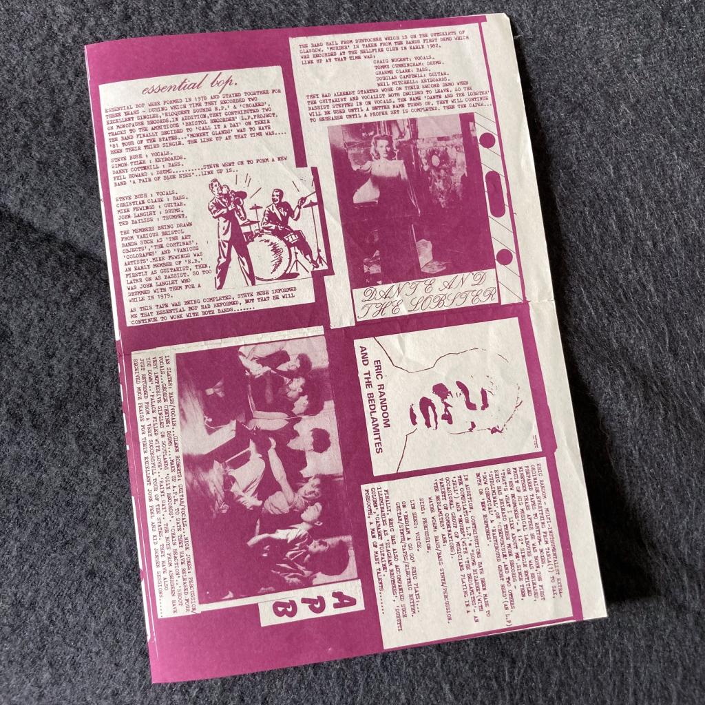 Various artists 'Pleasantly Surprised! An Hour of Eloquent Sounds' - insert foldout detail 3