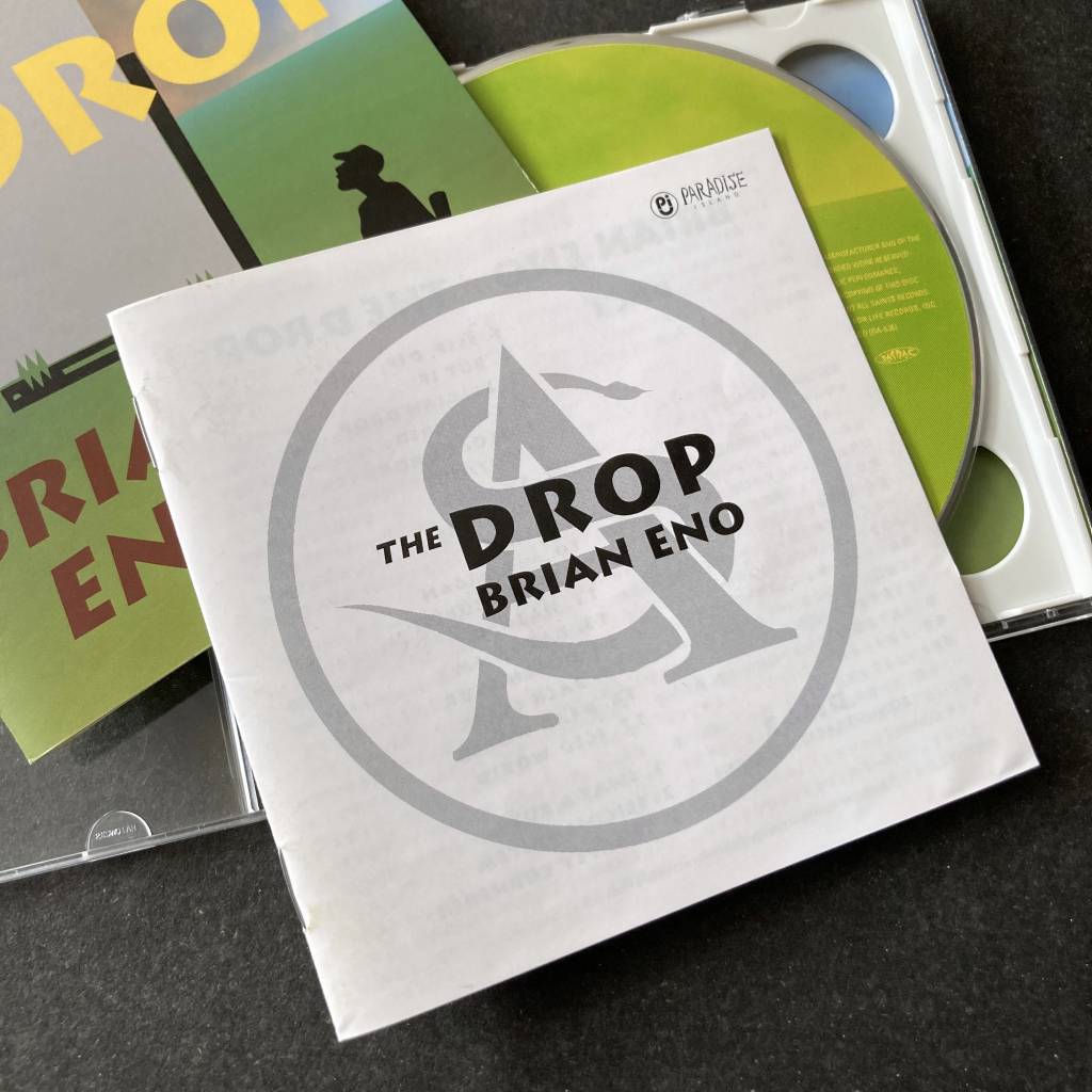 Brian Eno - 'The Drop' - 1997 Japanese 2 x CD edition - additional booklet front cover