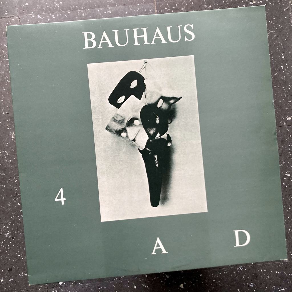 Bauhaus - '4AD' UK Mini-Album front cover design
