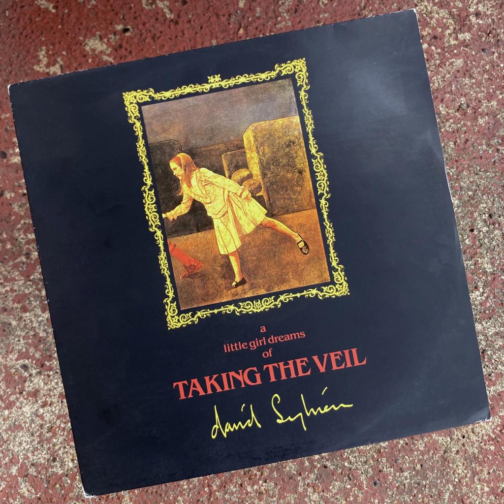 David Sylvian - 'Taking The Veil' UK 12" single front cover design