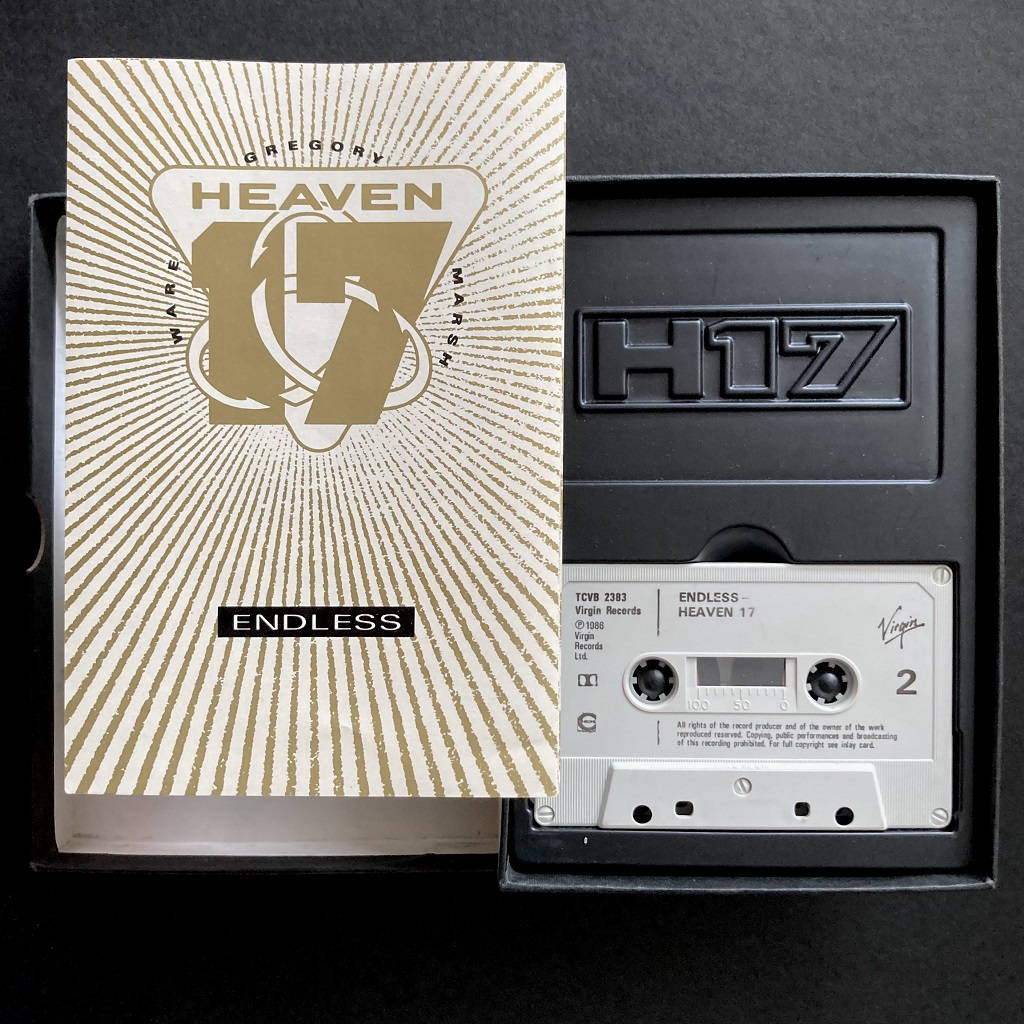 Heaven 17 'Endless' boxed edition cassette - insert and cassette