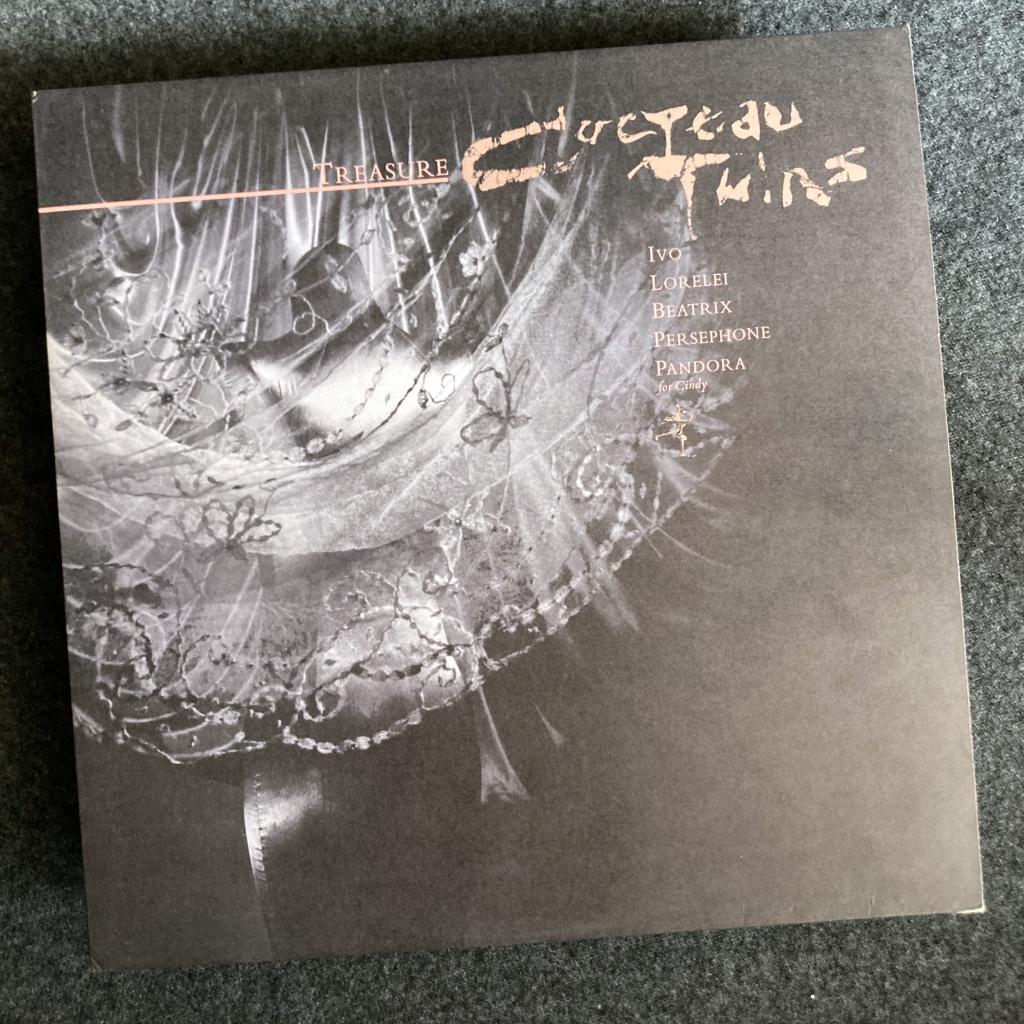 Cocteau Twins 'Treasure' 1984 UK LP front cover design