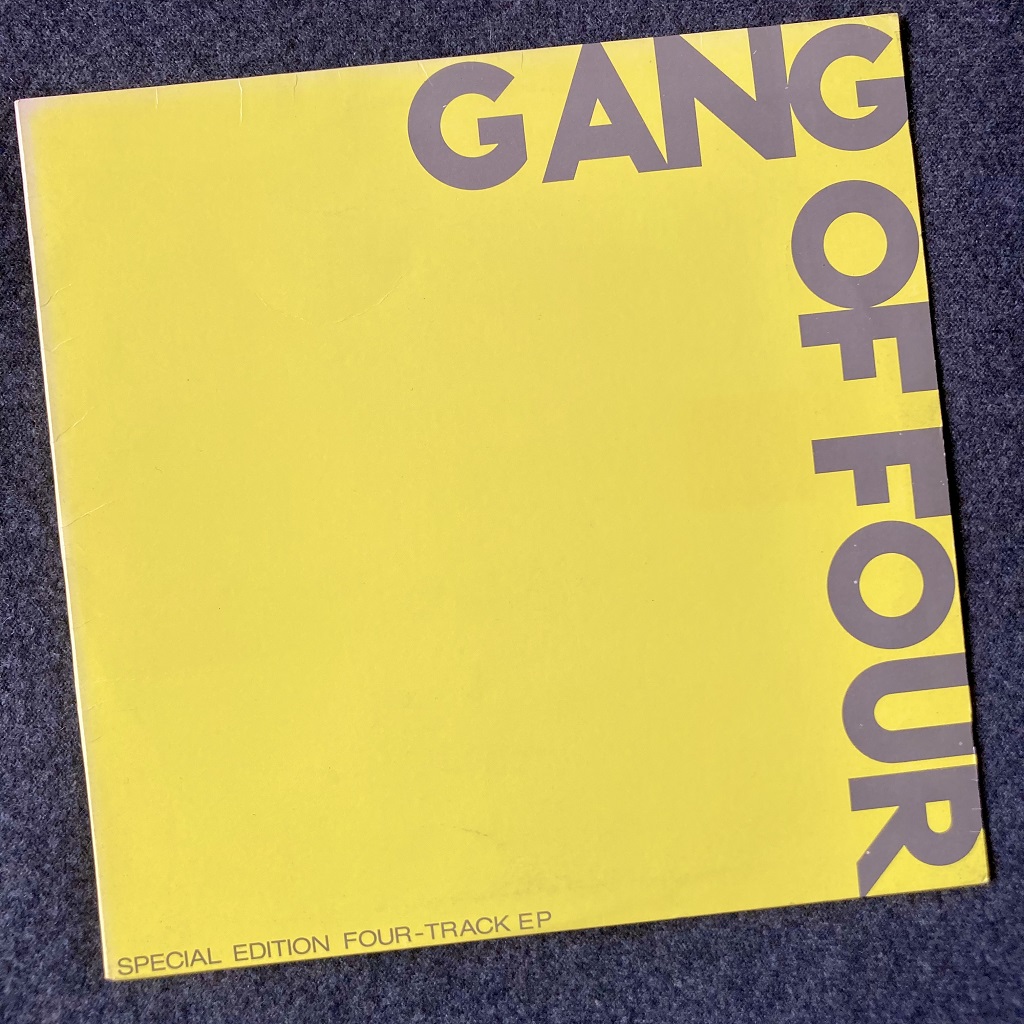 Gang Of Four US 1980 'Yellow' 12" EP front cover