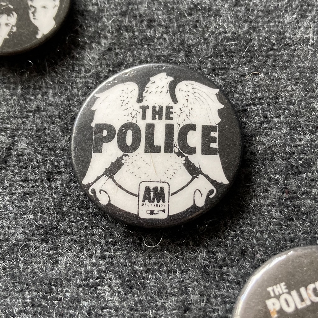 The Police 'badge' design 1