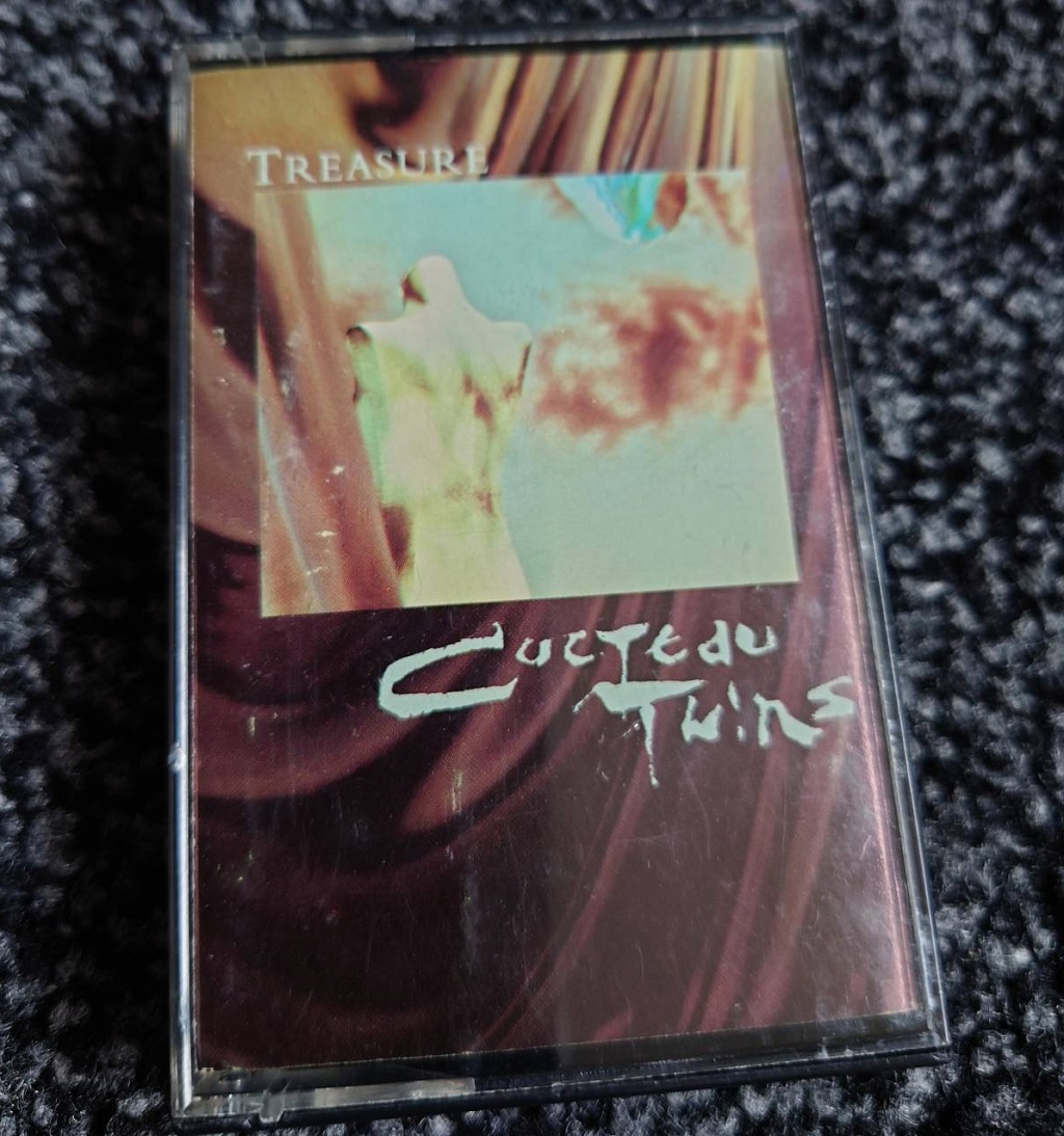 Cocteau Twins 'Treasure' 1984 UK cassette (front)