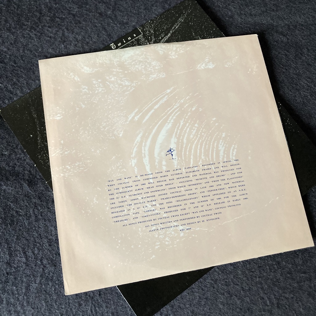 Cocteau Twins - The Pink Opaque US LP - inner sleeve reverse