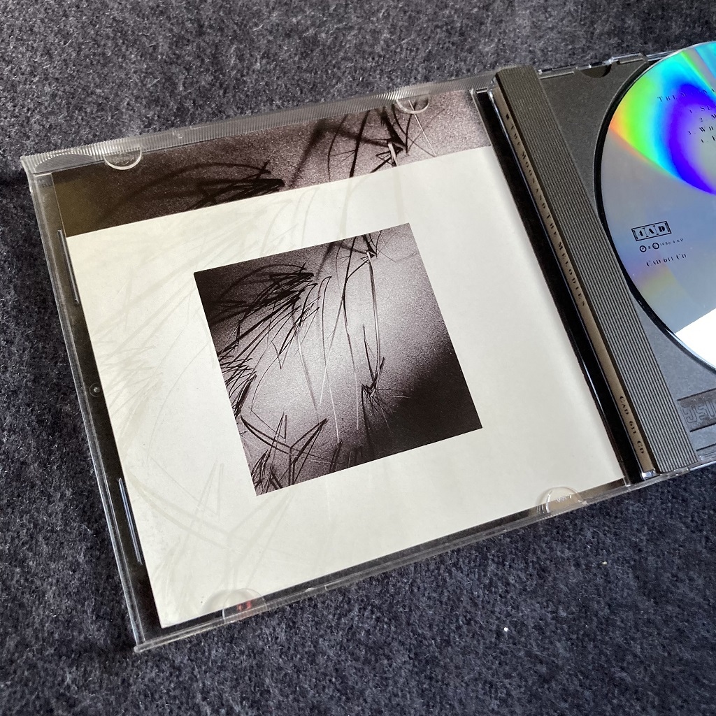 Harold Budd, Elizabeth Fraser, Robin Guthrie, Simon Raymonde: 'The Moon And The Melodies' CD insert rear design