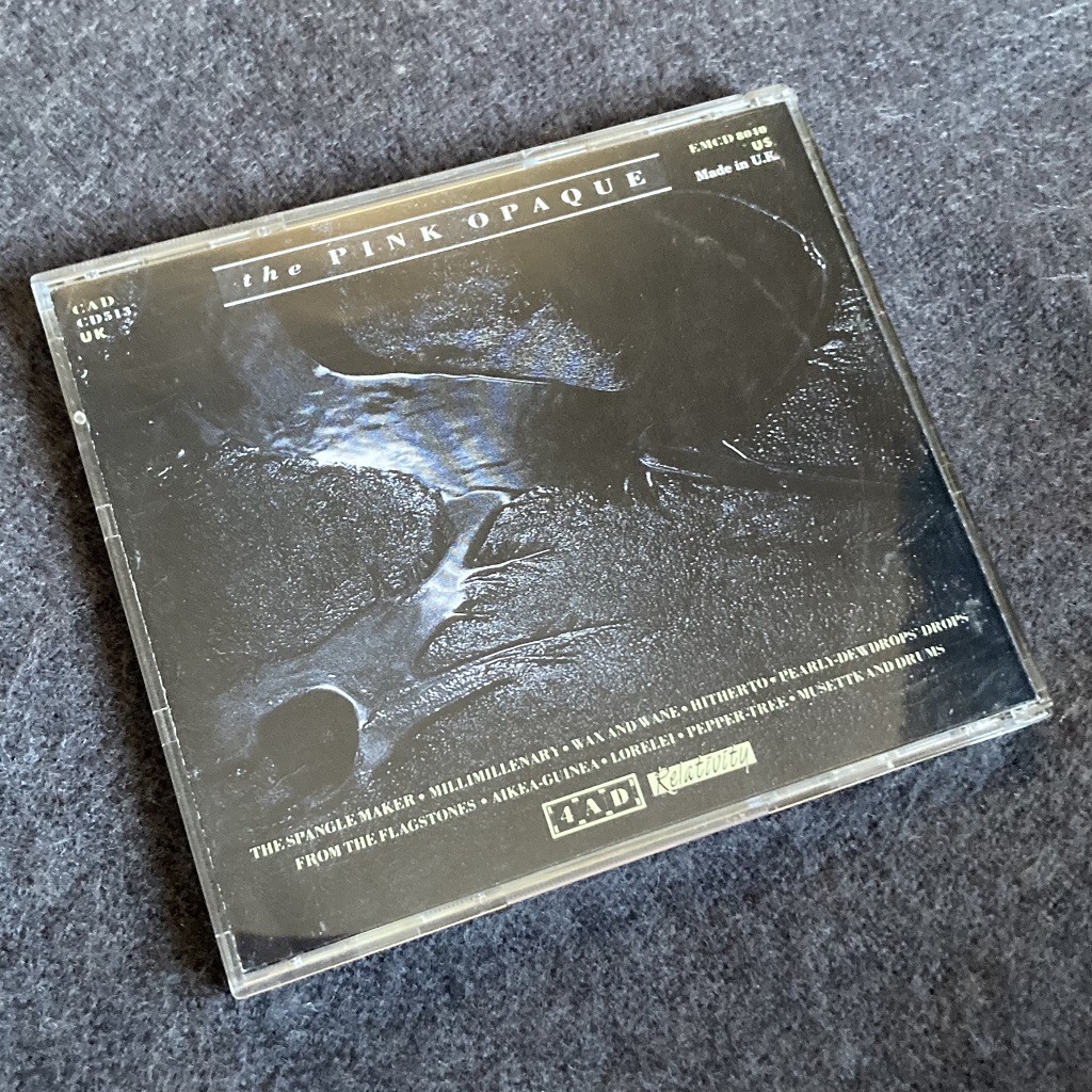 Cocteau Twins - 'The Pink Opaque' UK/US CD - rear case