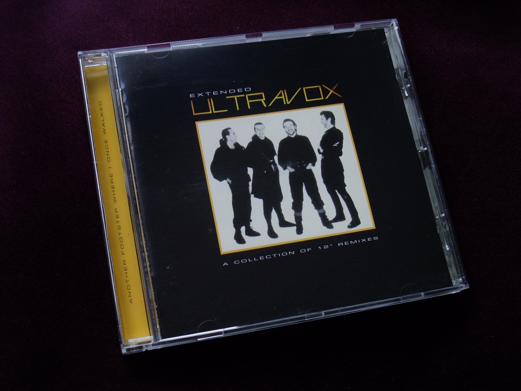 Ultravox 'Extended Ultravox' 1998 UK CD - front cover design