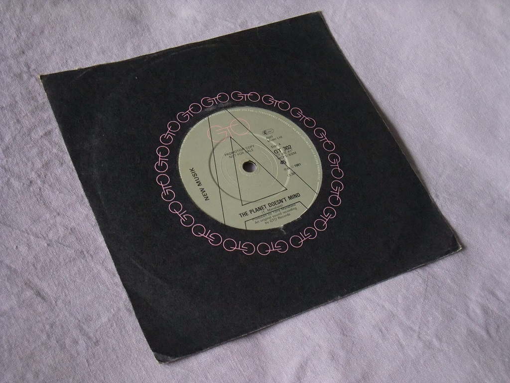 New Musik - ‘The Planet Doesn’t Mind’ UK 7” single (promo version)