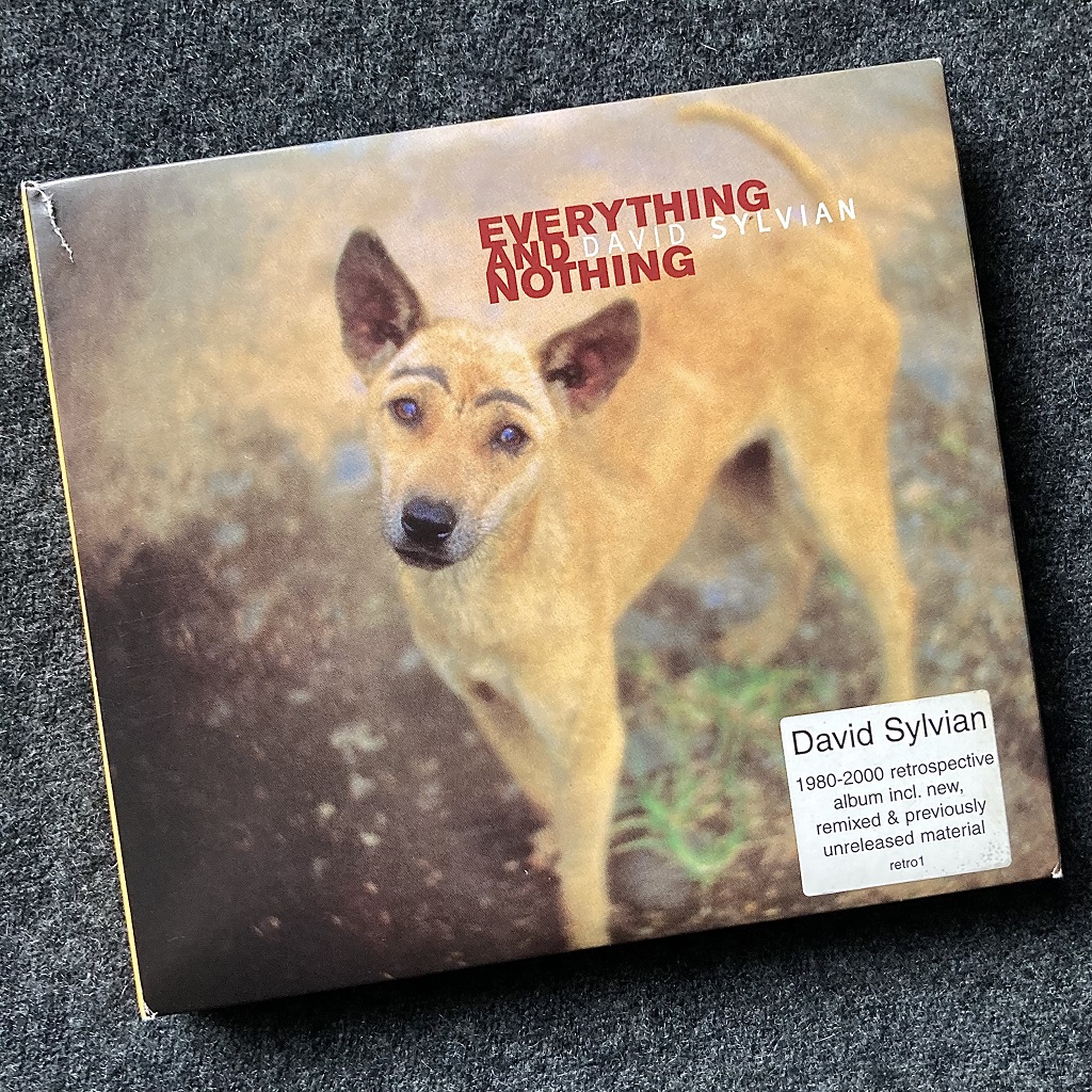 David Sylvian - 'Everything and Nothing' UK/EU 3xCD edition front cover