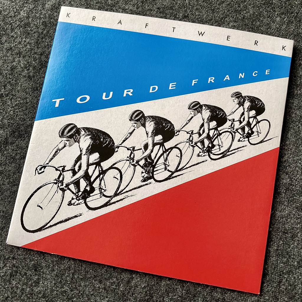 Kraftwerk – ‘Tour de France’ MusikExpress magazine August 2023 issue German 7? single - front cover design