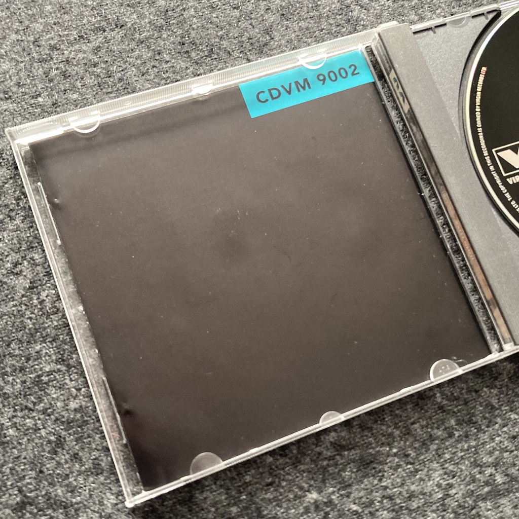John Foxx 'Assembly' UK CD booklet rear cover design
