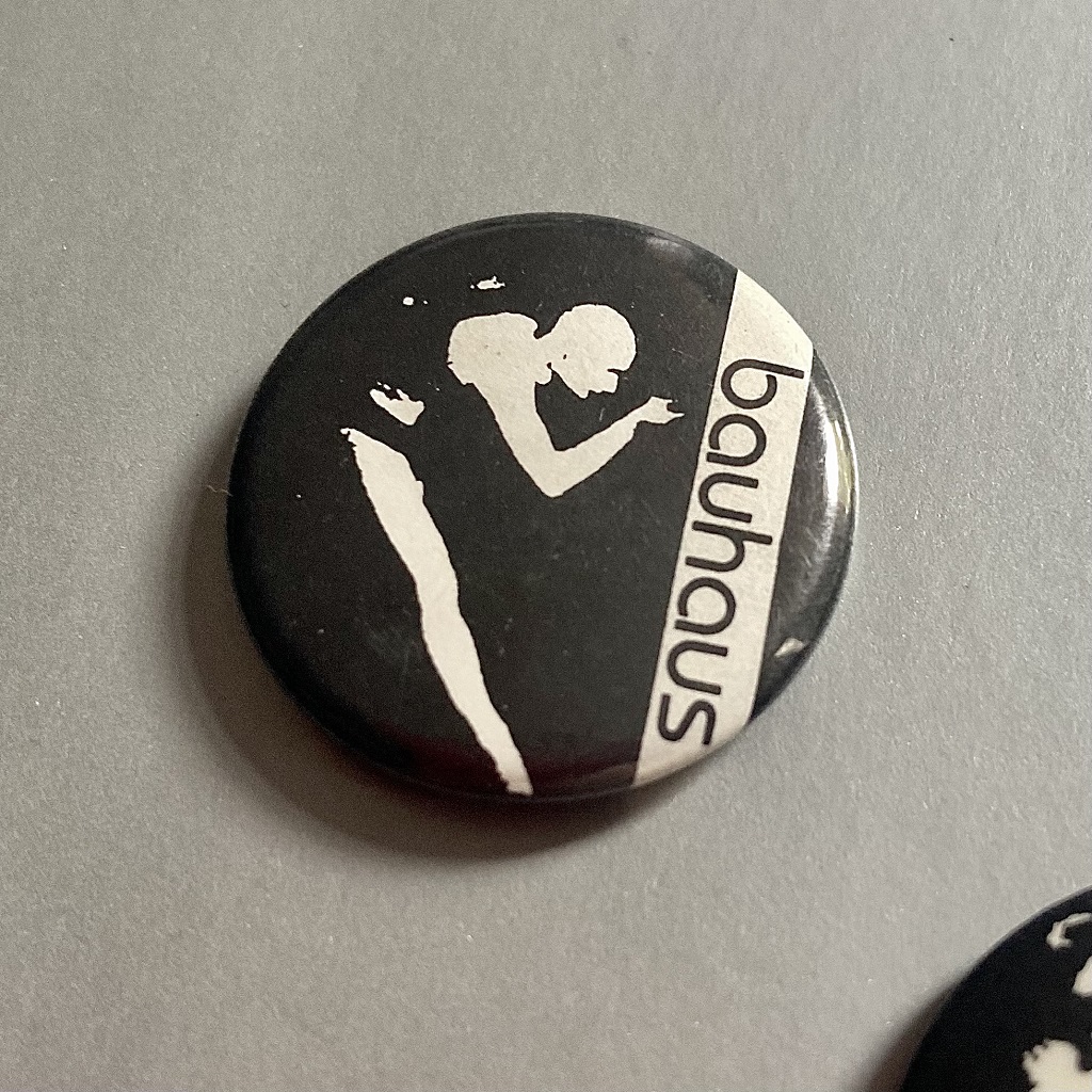 Bauhaus button badge - 'Spirit' design