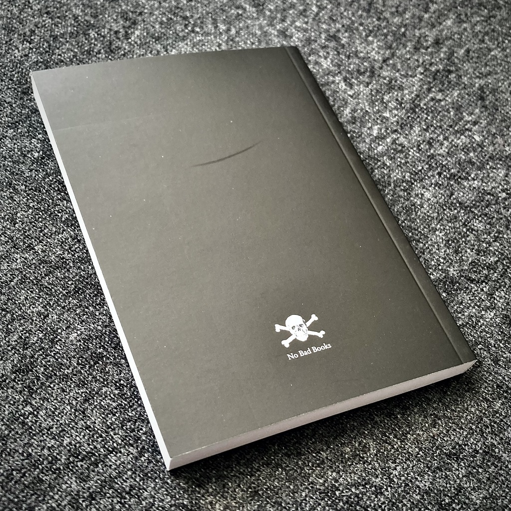 Richard Jobson - The Absolute Game book, rear cover design